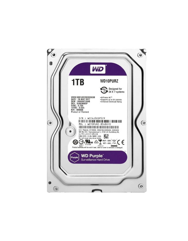 Sərt Disk WD PURPLE 1TB HDD
