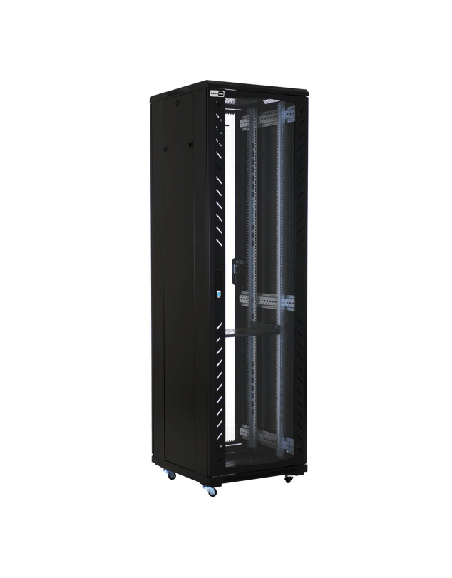 Server rəfi RackPro RP6842  Floor standing rack 42U 600*800*2054mm,4 fans+1 shelf