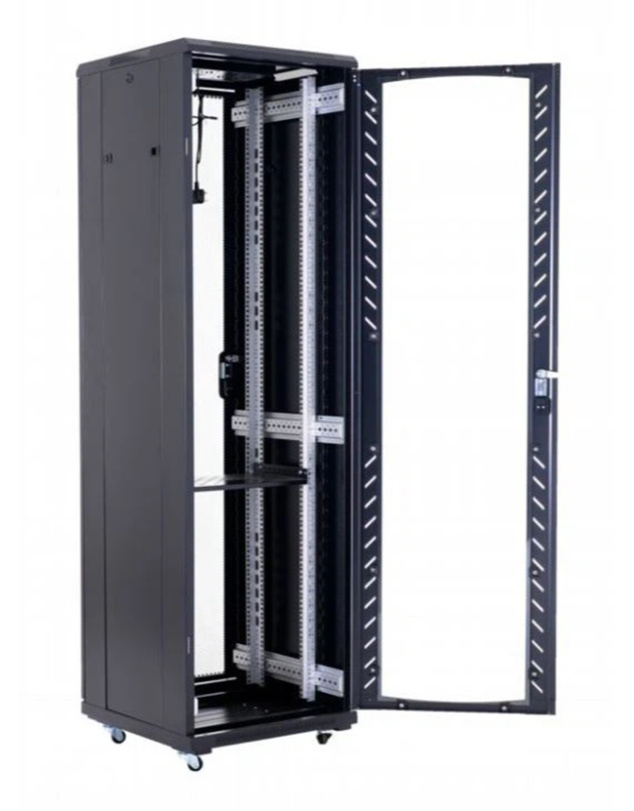 Server rəfi RackPro RP6832  Floor standing rack 32U 600*800*1609mm,4 fans+1 shelf