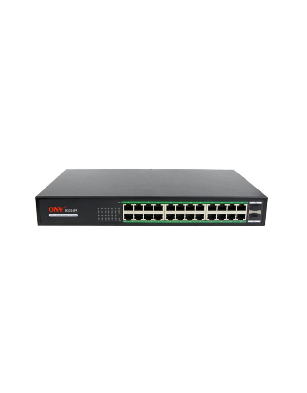 Şəbəkə keçid cihazı (Switch) - ONV-H3024PF 24*10/100M POE+2*1000M SFP POE