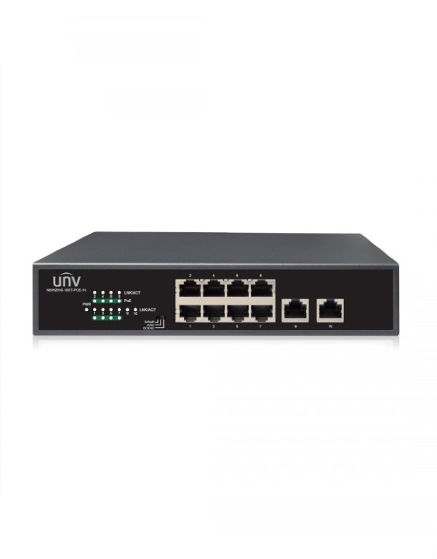 Şəbəkə keçid cihazı (Switch) - UNV POE SWITCH NSW2010-10GT-POE-IN (GIGABIT)