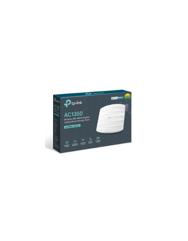 TP-LINK EAP225 EU AC1350 WIRLESS DUAL BAND CEILING MOUNT ACSSES POINT