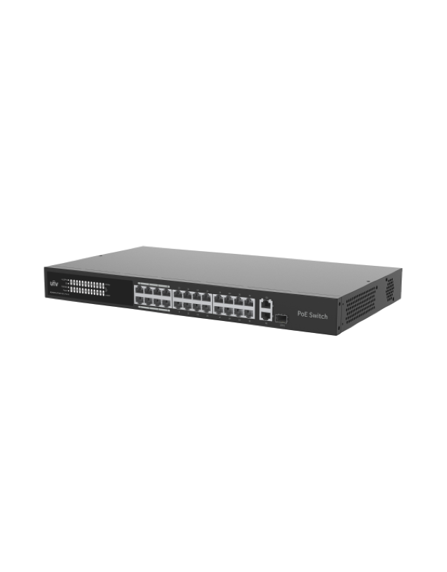 UNV POE SWITCH NSW3000-24T1GT1GC-LPOE-IN (Cloud Managed Low Power)